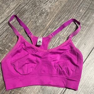 Velocity Vibrant Purple Sports Bra